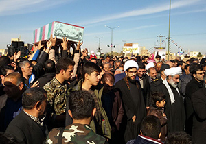 عطر دو شهید گمنام در شهر خالدآباد پیچید