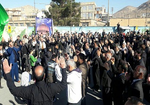 برگزاری مراسم عزاداری در شهرستان اسلام آبادغرب