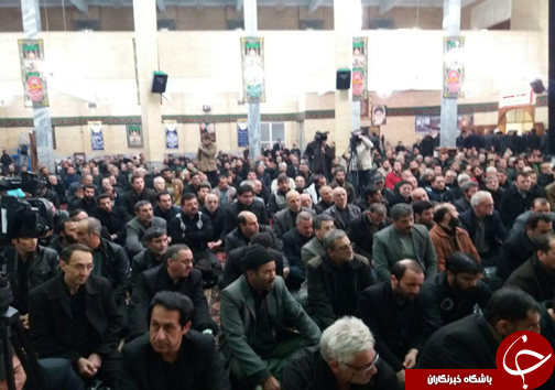 برگزاری مراسم شام&zwnj;غریبان جان&zwnj;باختگان حادثه قطار تبریز-مشهد
