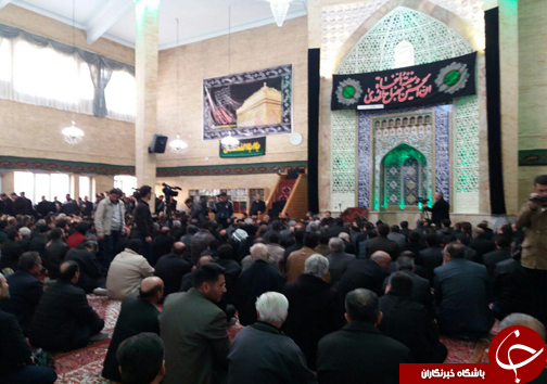 برگزاری مراسم شام&zwnj;غریبان جان&zwnj;باختگان حادثه قطار تبریز-مشهد