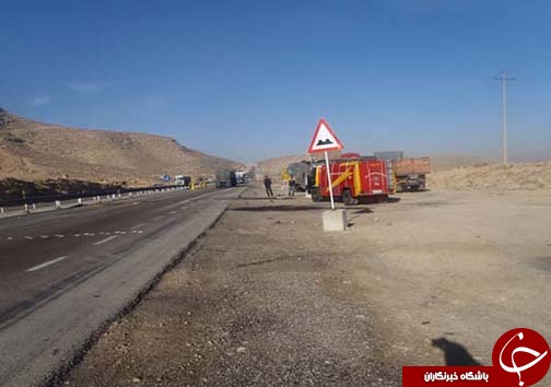 تصادف مرگبار در محور شیراز - سروستان