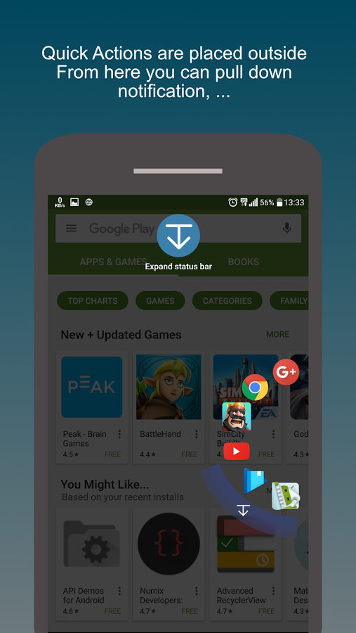 دانلود Swiftly switch برای اندروید /  نرم افزار  کاربردی سوییچ سریع بین اپلیکیشن ها