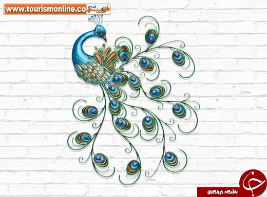 عکس/ دکوراسیونی از جنس طاووس عکس/ دکوراسیونی از جنس طاووس