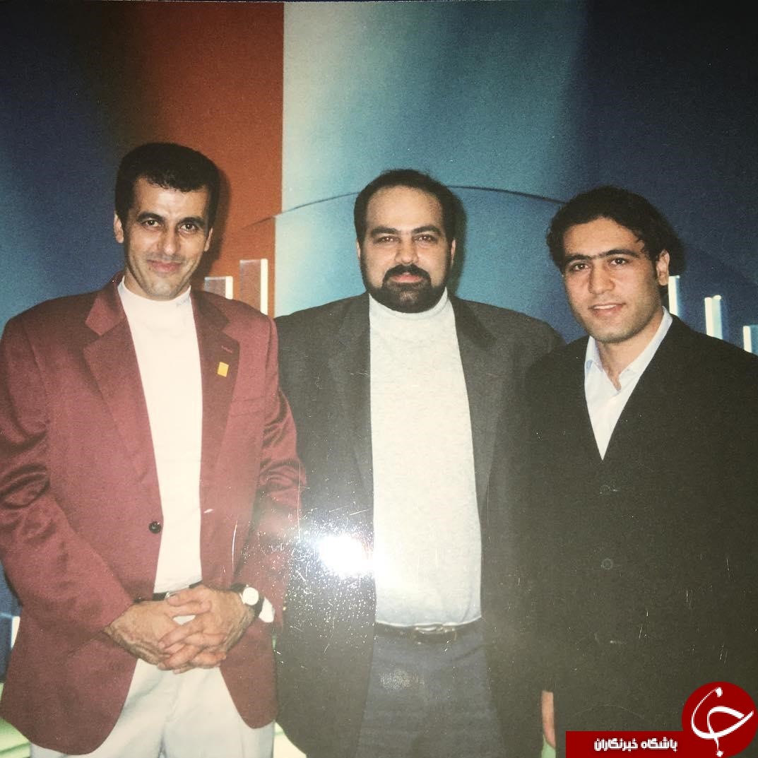 عکس زیرخاکی از گوینده معروف در کنار &laquo;مهدى مهدوى&zwnj;کیا&raquo;