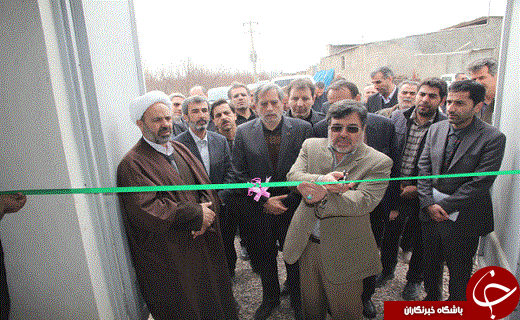 افتتاح طرح آبیاری نوین در روستای جمال آباد