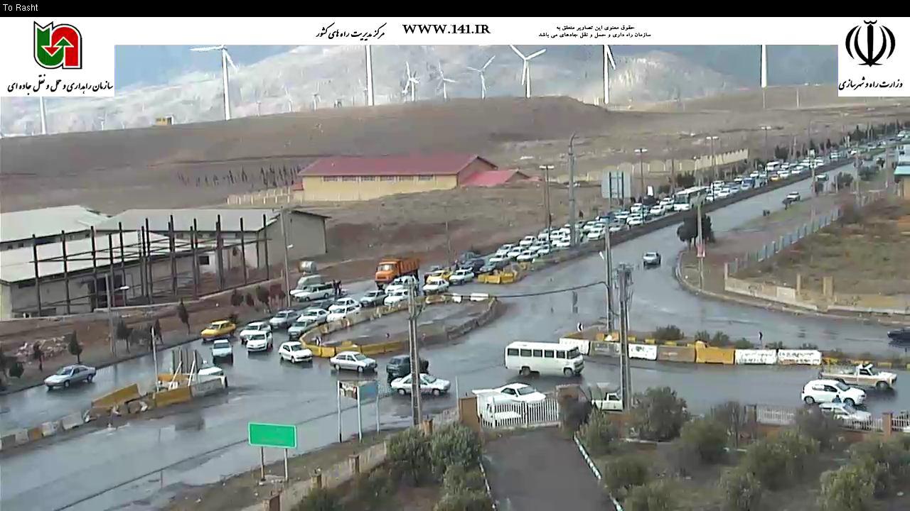 ترافیک سنگین در محورهای شمالی/ بارش برف و باران در اکثر استان&zwnj;&zwnj;ها +تصاویر