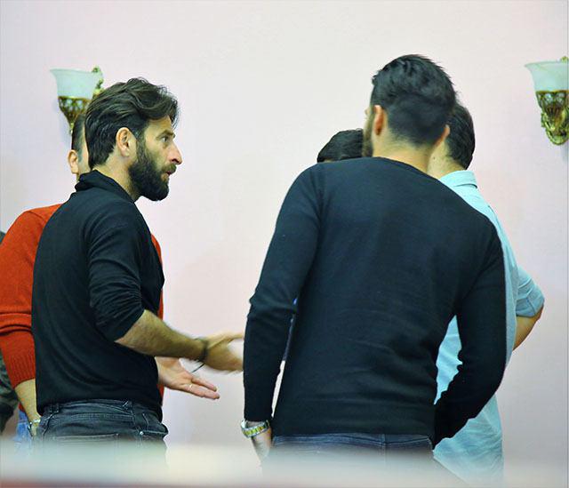 مراسم معارفه علی کریمی به عنوان مدیرفنی تیم فوتبال خونه به خونه