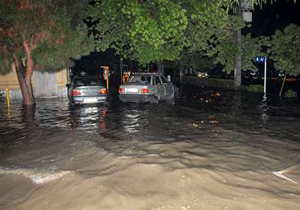 بیش از 60 خانه در دهدشت دچار آبگرفتگی شدند