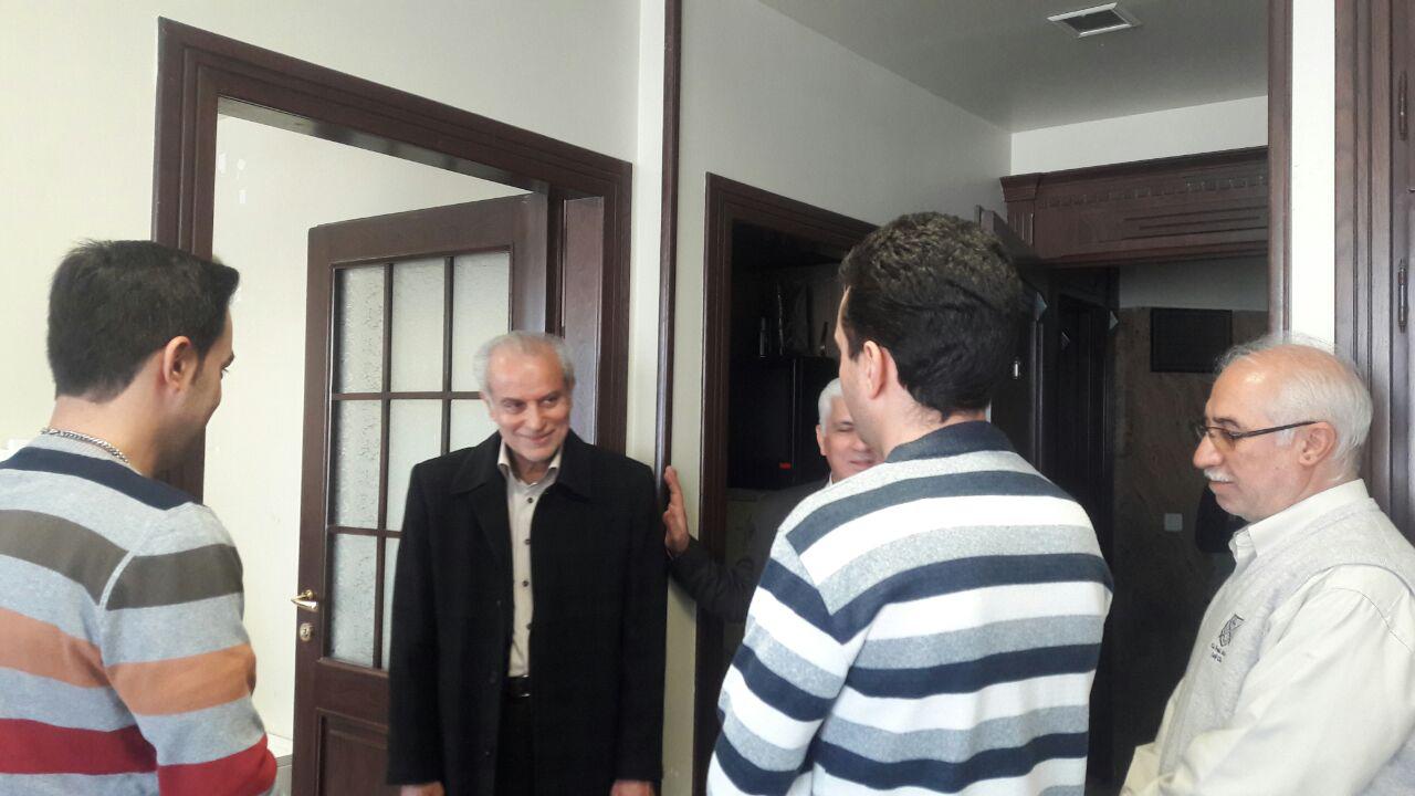 بازدید سرزده سجادی از فدراسیون گلف