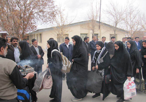اعزام 70 دانش آموز دختر گندمانی به راهیان نور