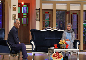 بازیگر نقش راحله در روز واقعه میهمان برنامه دورهمی + فیلم