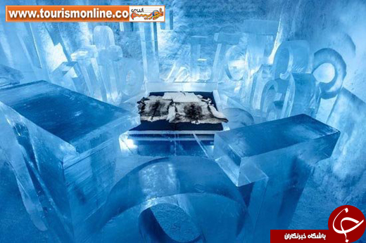 عکس/ اولین هتل یخی دائمی جهان
