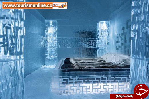 عکس/ اولین هتل یخی دائمی جهان