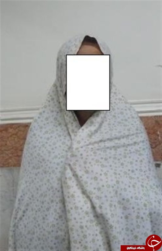 دزدی از امامزاده&zwnj;ها با چادر زنانه + عکس