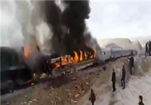 جعل مدارک پس از حادثه قطار سمنان !