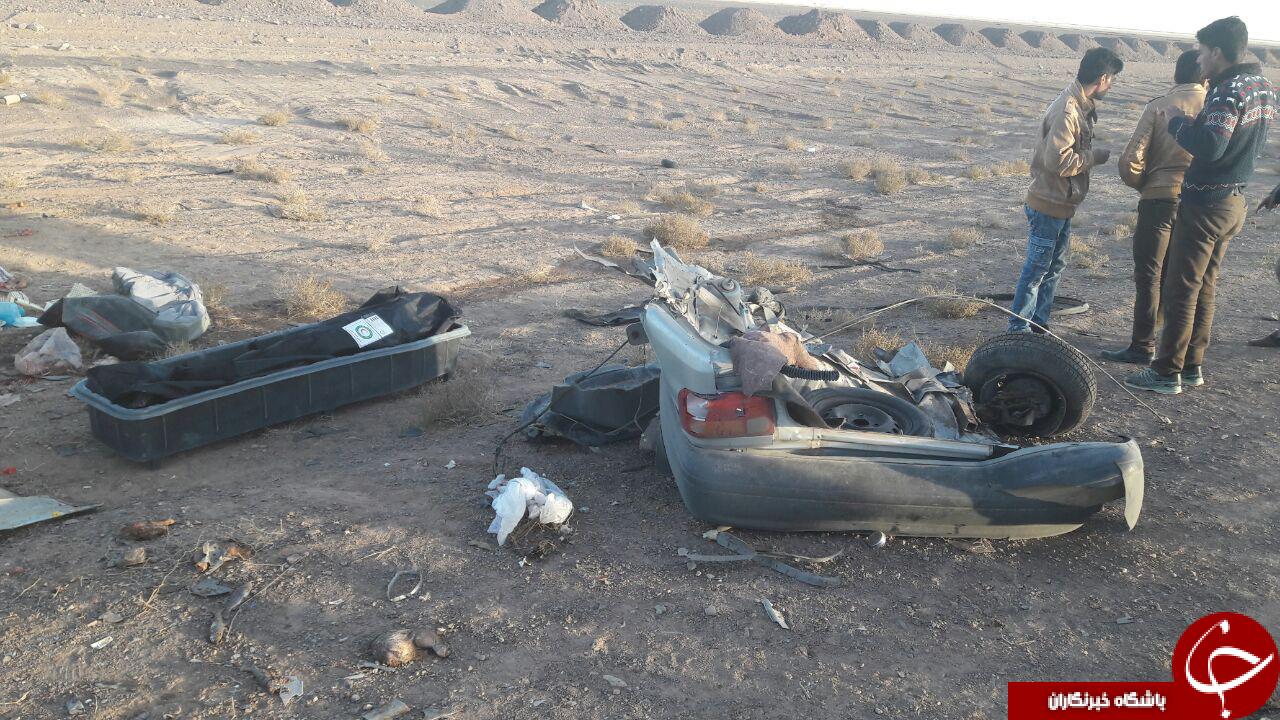 تصادف مرگبار در جاده هرند + تصاویر