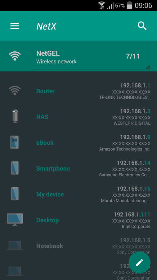 دانلود NetX PRO  برای اندروید / مدیریت وای فای و ردیابی افراد متصل به آن