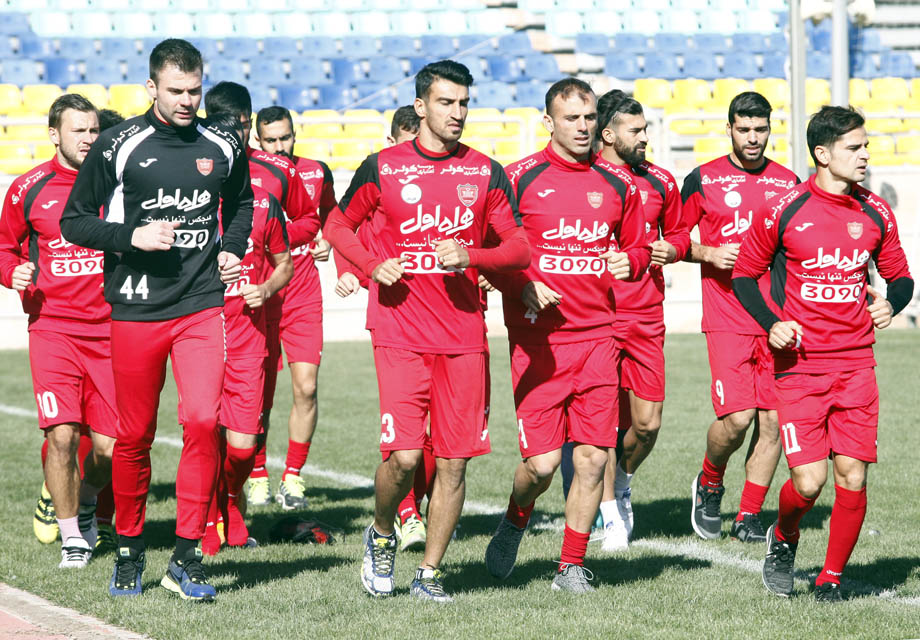 گزارش تمرین پرسپولیس/بیرانوند تمرین کرد