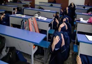 برگزاری نمادین مانور زلزله برای دانش آموزان + فیلم