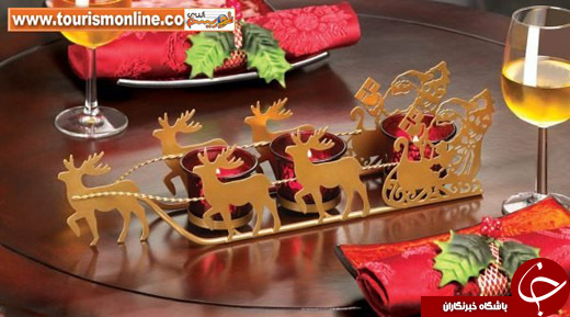 عکس/ دکوراسیونی متفاوت برای کریسمس