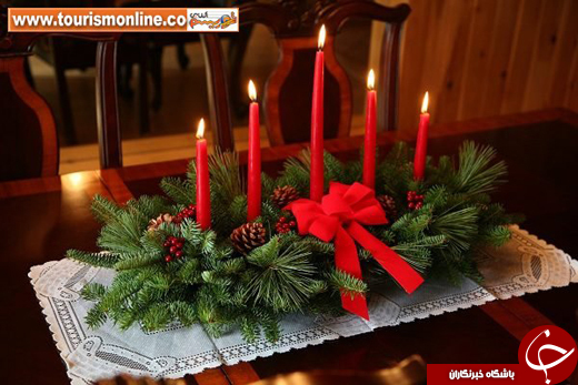 عکس/ دکوراسیونی متفاوت برای کریسمس