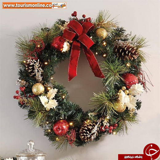 عکس/ دکوراسیونی متفاوت برای کریسمس
