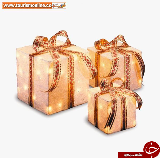عکس/ دکوراسیونی متفاوت برای کریسمس