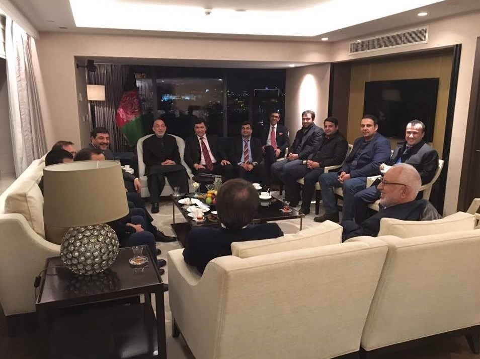 سفر حامد کرزی رئیس جمهور سابق افغانستان به ترکیه + تصاویر