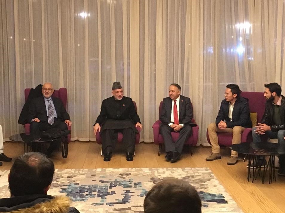 سفر حامد کرزی رئیس جمهور سابق افغانستان به ترکیه + تصاویر
