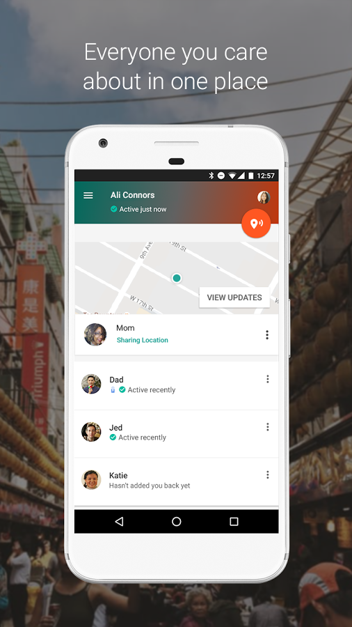 دانلود Trusted Contacts برای اندروید / ردیابی گوشی های اندرویدی با سرویس رایگان گوگل