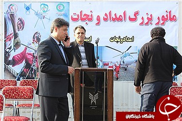 مانور آمادگی امداد و نجات دانشجویان+تصاویر