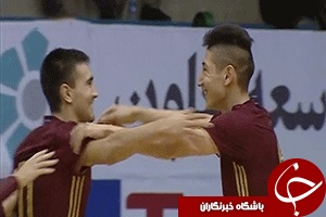 چالش سرهنگ علیفر با مدل موی بازیکن روسیه! + فیلم