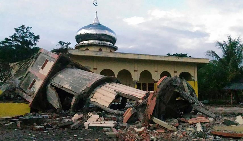 زلزله شدید در اندونزی/ 54 نفر جان باختند