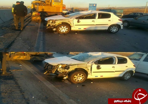 سوانح رانندگی درآزادراه قزوین - کرج