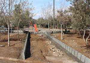 آغاز بازسازی بوستان های محلی