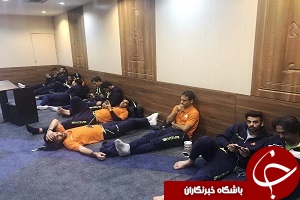 تیم سایپا با ساعاتی تاخیر به آبادان پرواز کرد