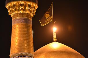 مراسم شهادت امام حسن عسکری(ع) در حرم مطهر رضوی