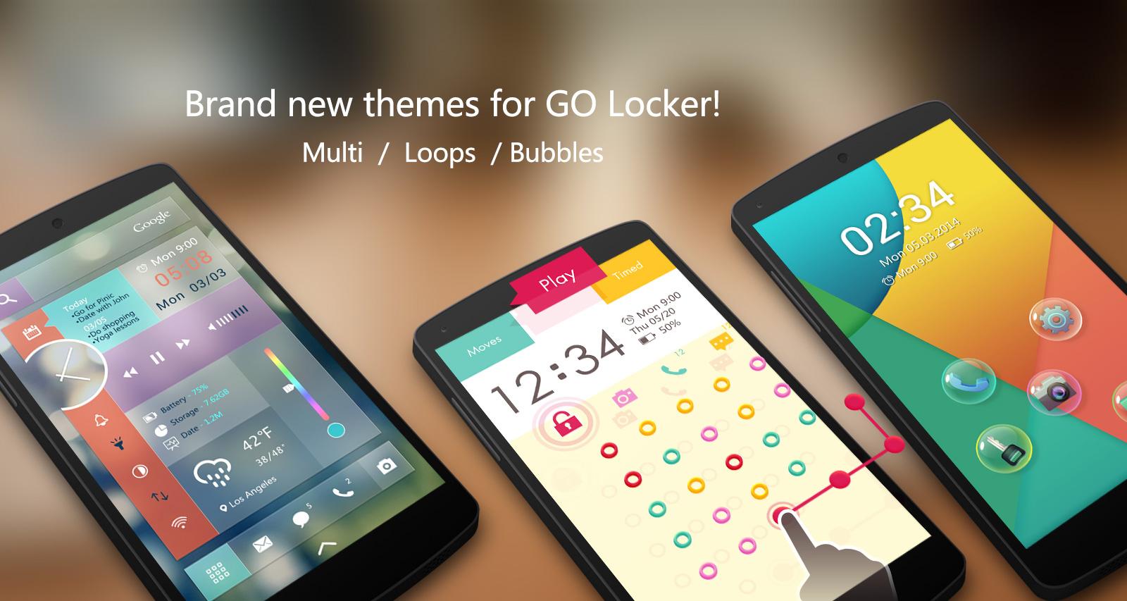 دانلود قفل صفحه حرفه ای GO Locker برای اندروید