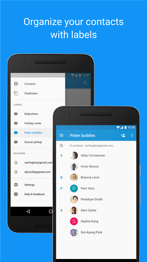 دانلود Google Contacts