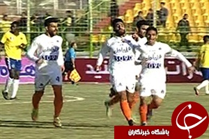خلاصه بازی صنعت آبادان 0 _ 1 سایپا + فیلم