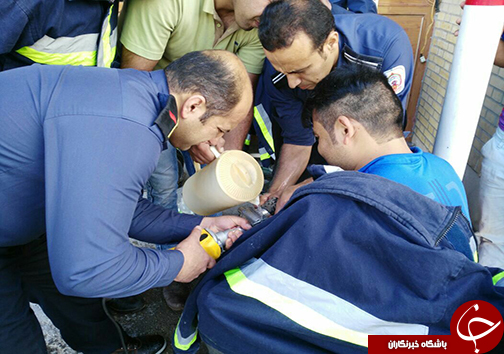 چرخ گوشت، دستان کودک 3 ساله را بلعید+تصاویر