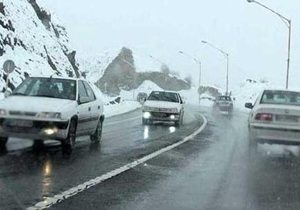 محور خلخال ـ پونل به دلیل کولاک شدید مسدود شد