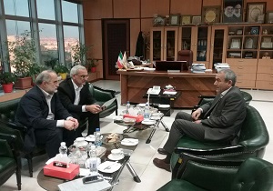 استاندار اردبیل با مدیرعامل شرکت راه آهن کشور دیدار کرد