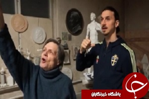 ساخت مجسمه سه متری زلاتان در سوئد + فیلم