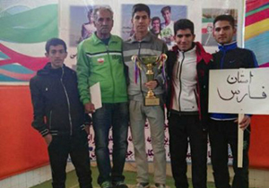 تیم نوجوانان فارس نایب قهرمان دو صحرانوردی کشور شد
