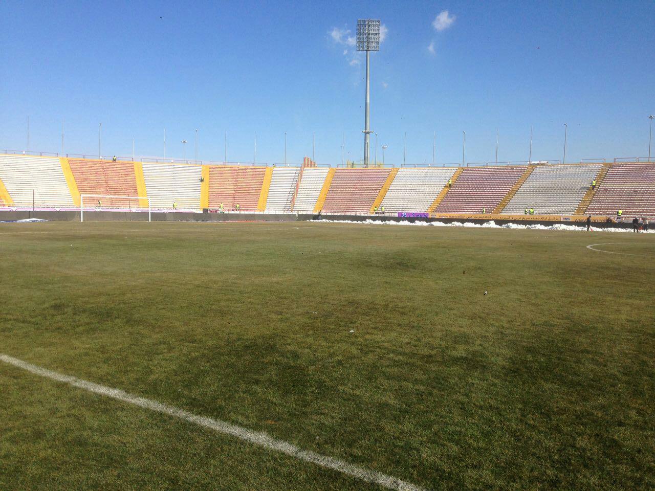 ترافیک در اطراف ورزشگاه ثامن مشهد