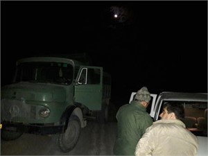 دستگیری متخلفین برداشت شن و ماسه در سواحل دریاچه ارومیه