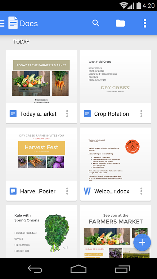 دانلود گوگل داکس Google Docs