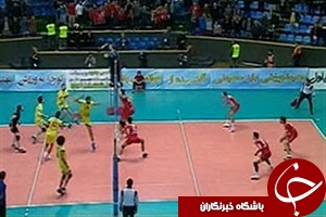 خلاصه والیبال شهرداری ارومیه 3 _ 0 عمران ساری + فیلم