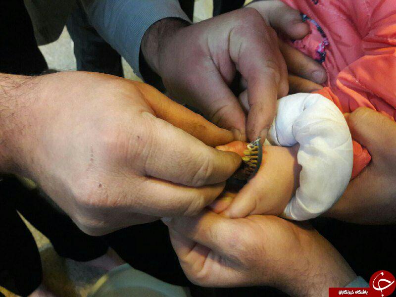 عملیات 20دقیقه ای آتش نشانان شهر باران + تصاویر